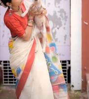 Semi Muslin Silk Saree - DP - 301