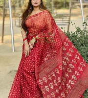 Jamdani Motive Saree  JM-603