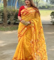 Jamdani Motive Saree  JM-606